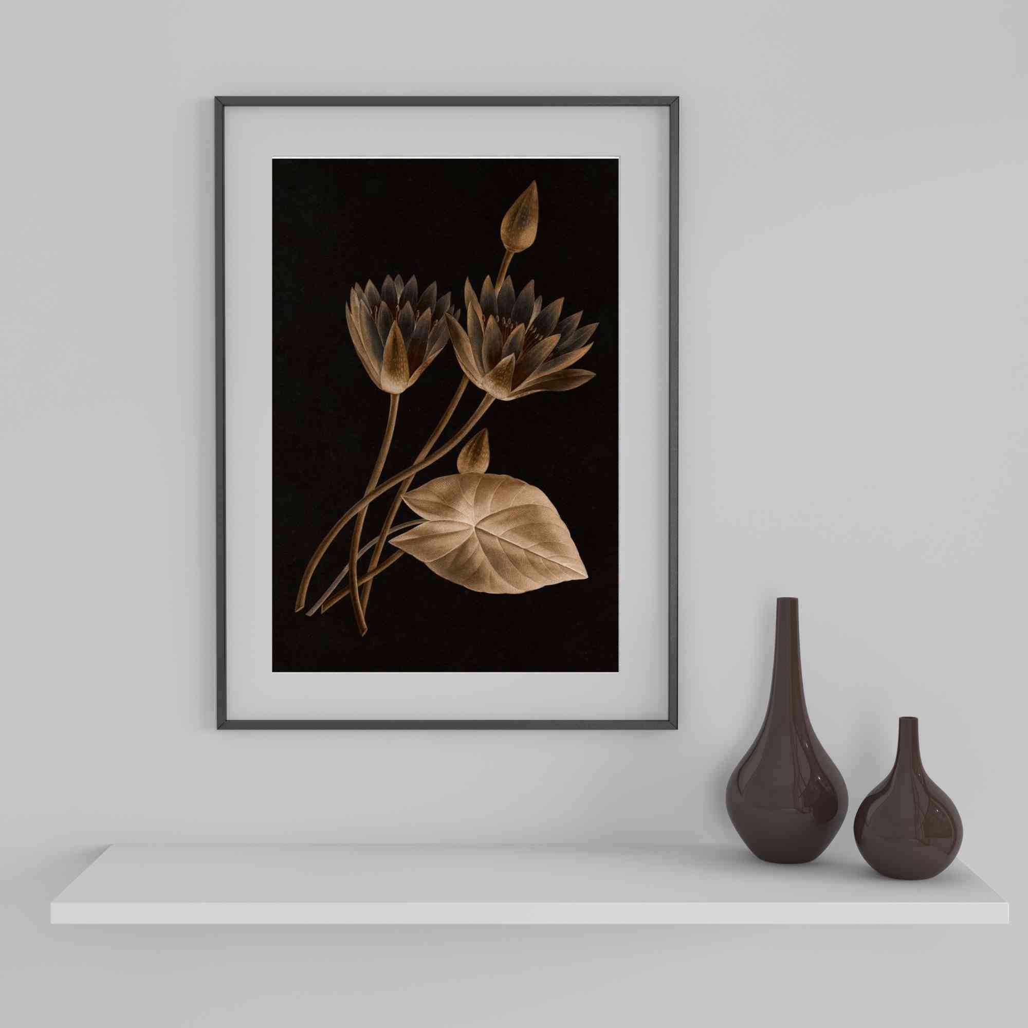 Egyptian Lotus Flower Poster