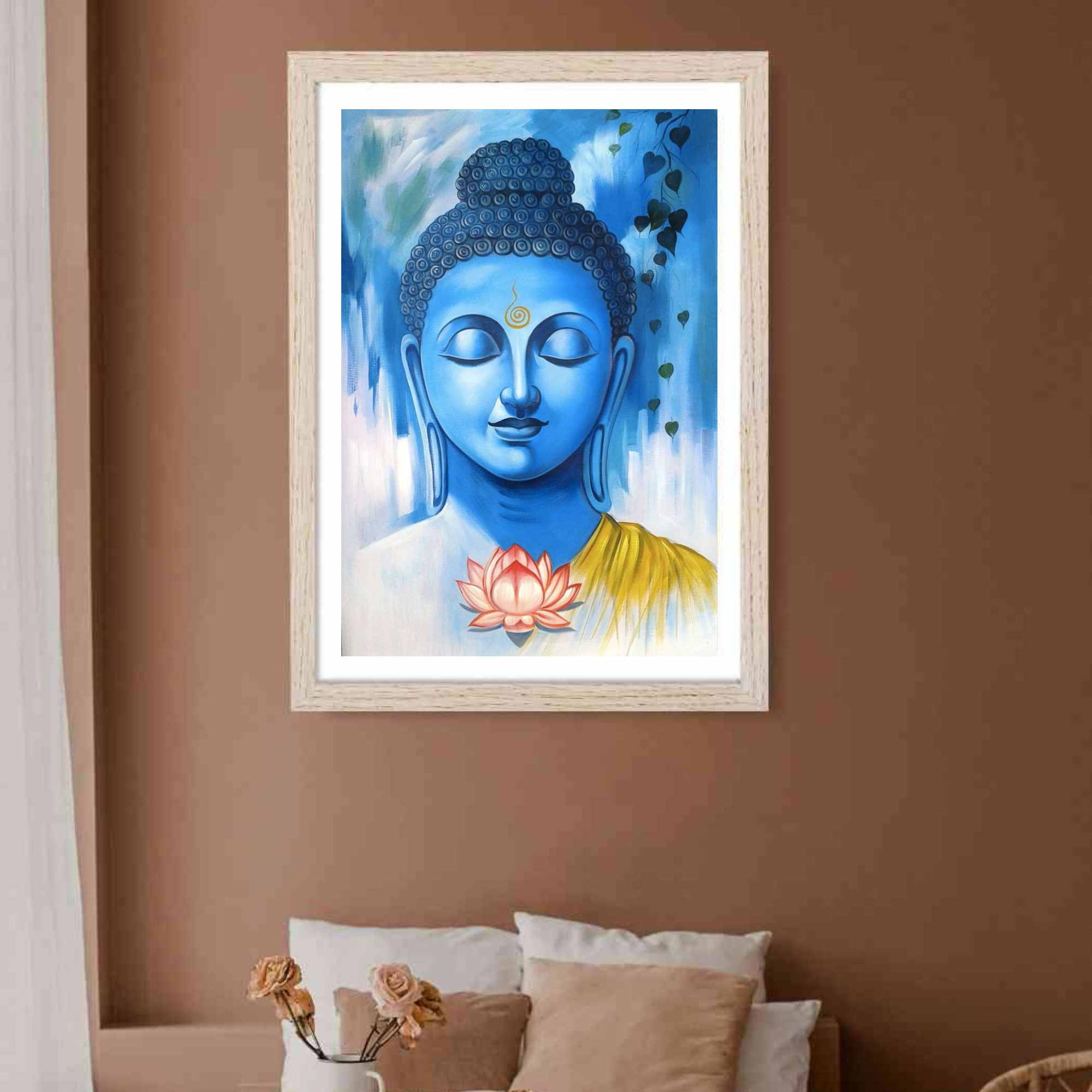 buddha wall poster