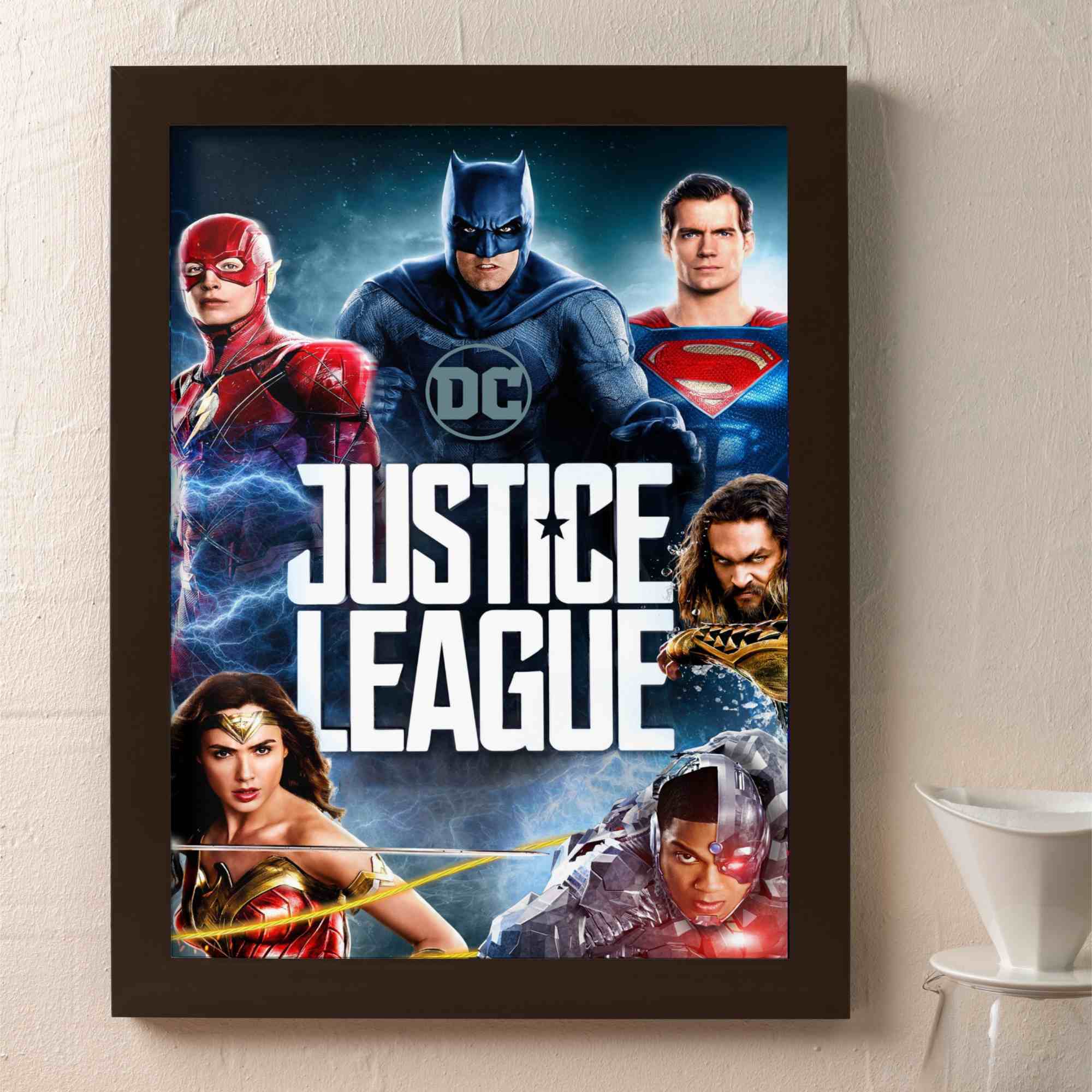 Justice league movie poster