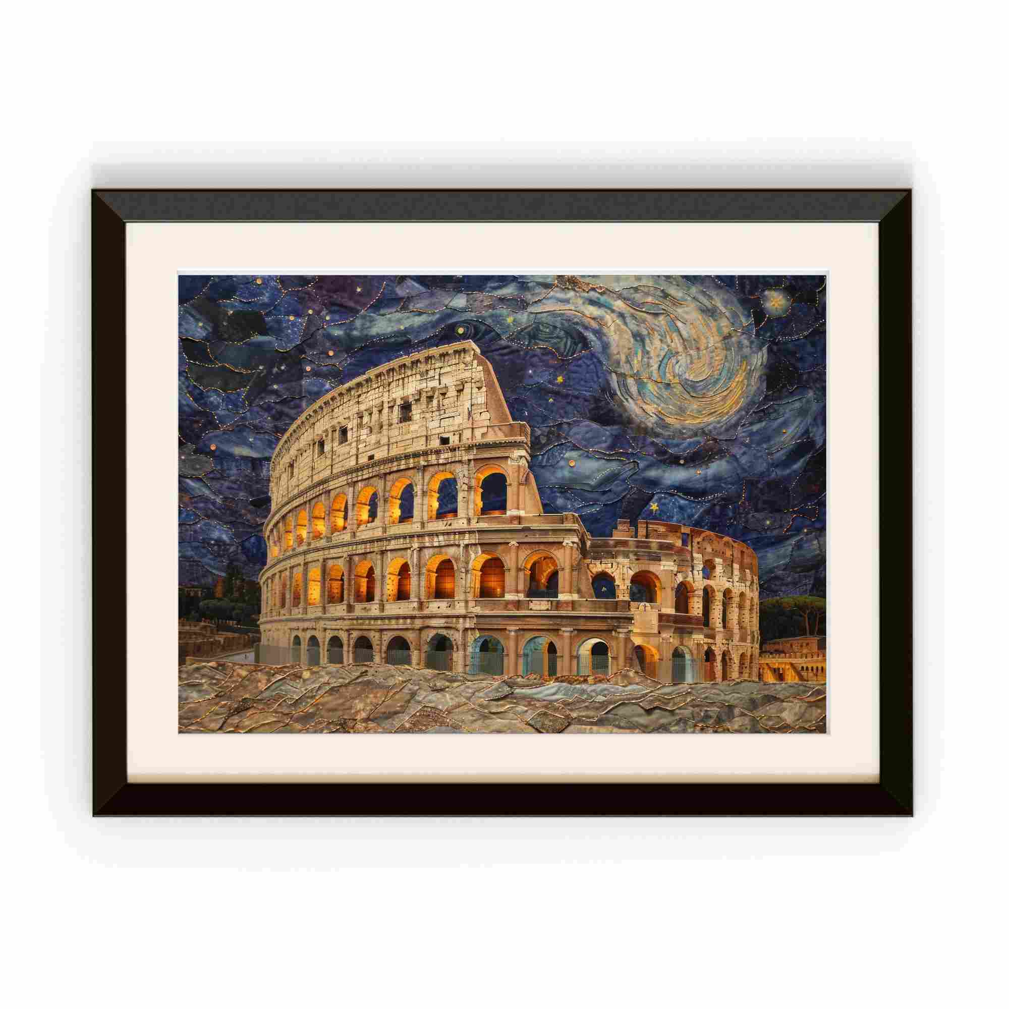 The Roman Colosseum photo frame